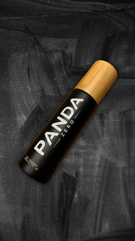Panda Zero Athlete Body Spray (Black)